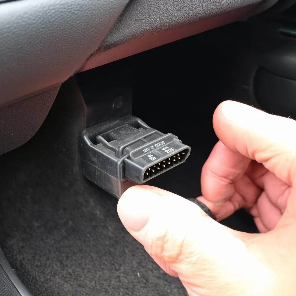 OBD Plug Location in 1990 F-150