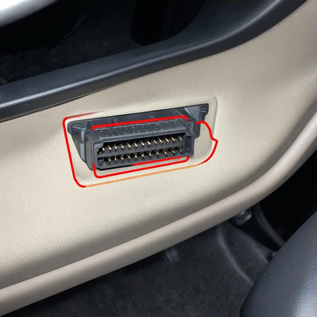 OBD Connector Location