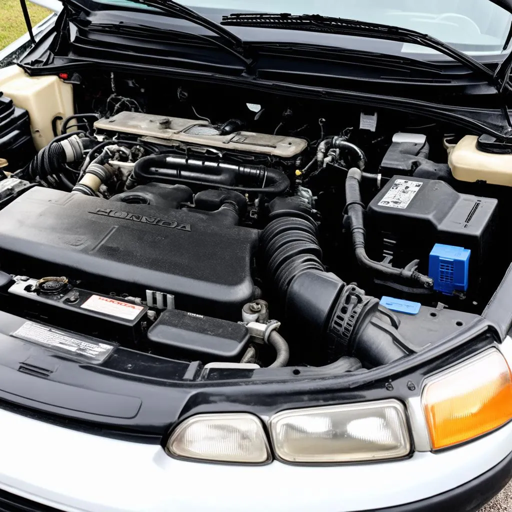 1994 Honda Civic Engine Bay