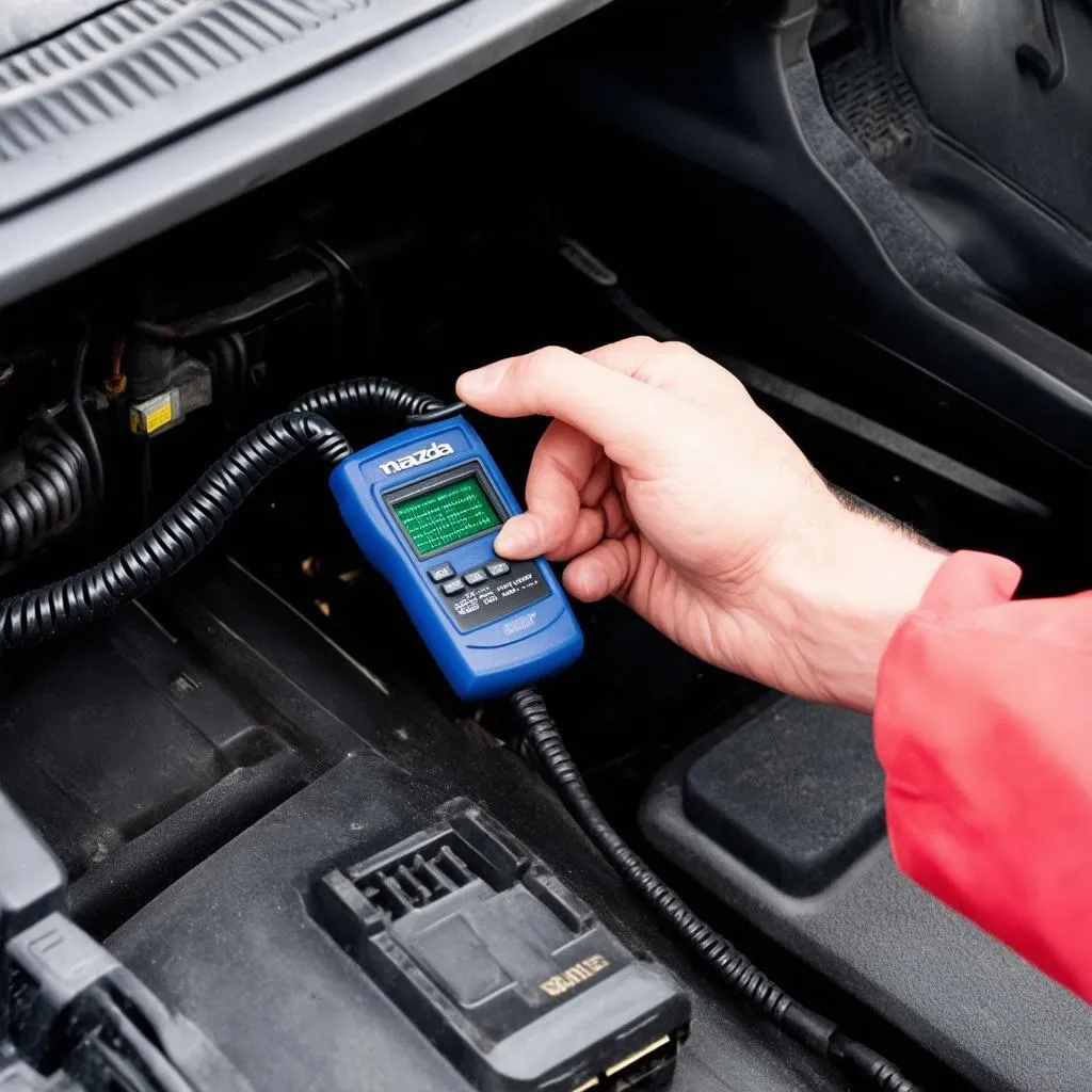 Using an OBD code reader on a 1994 Mazda 626