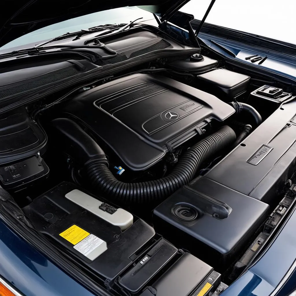 Mercedes-Benz S420 Engine Bay