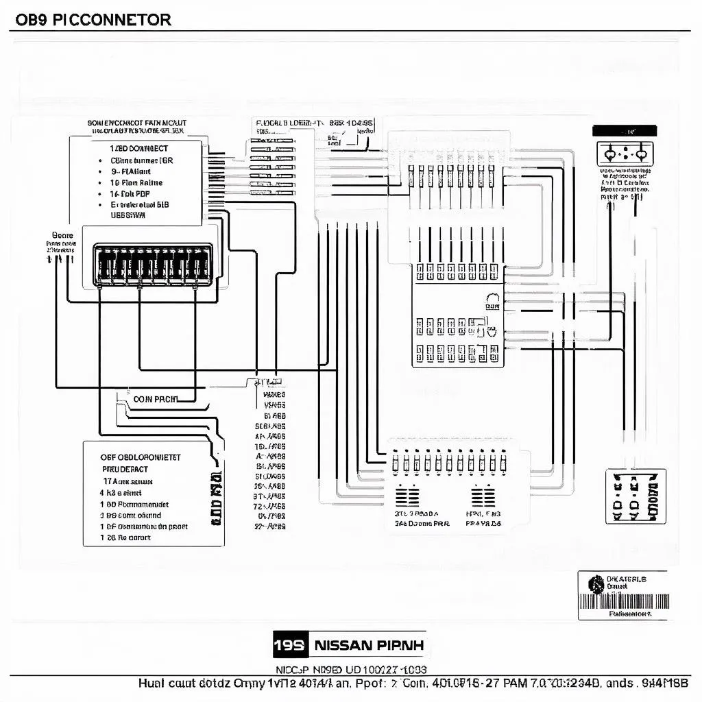 OBD connector pinout diagram