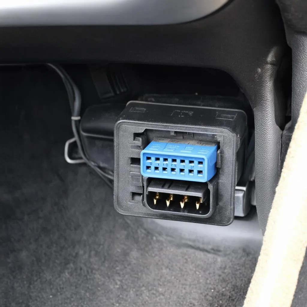 OBD connector location