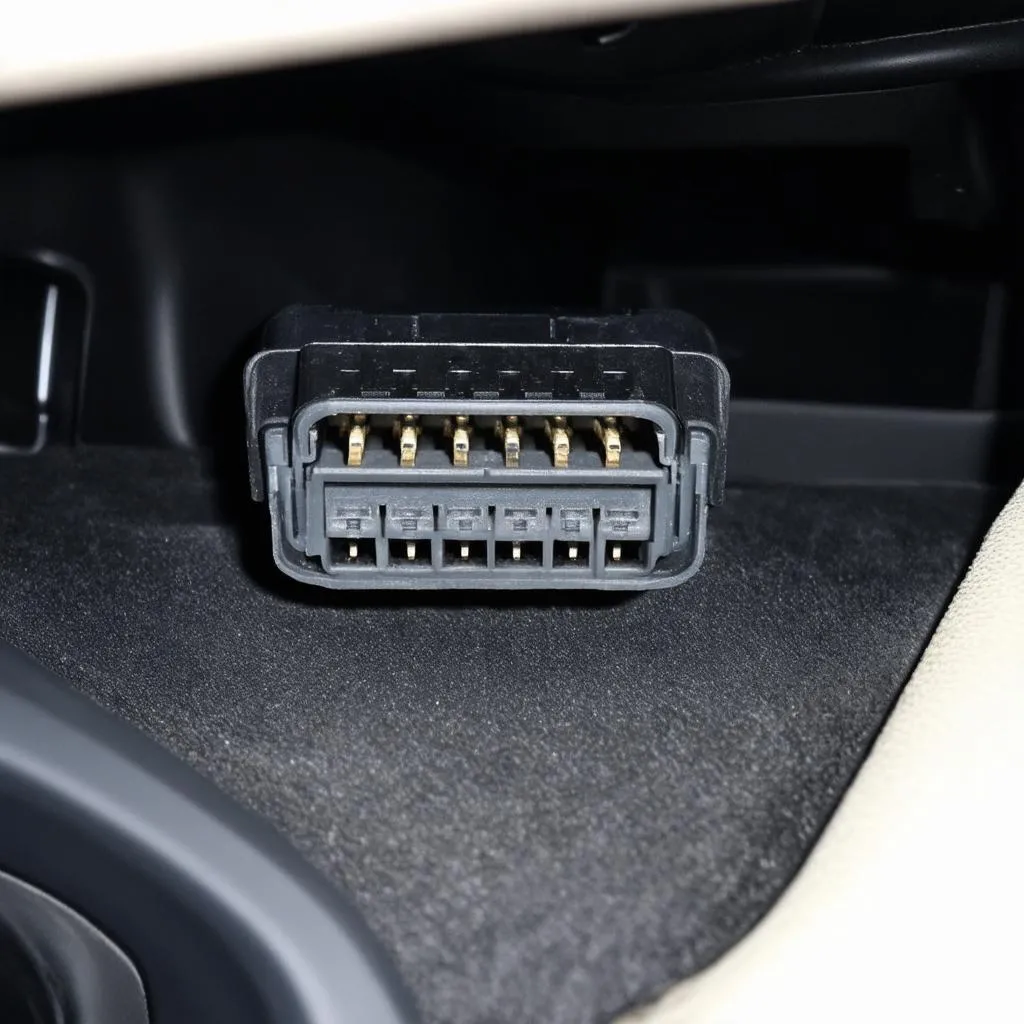 1995 Toyota Tercel OBD Connector Location