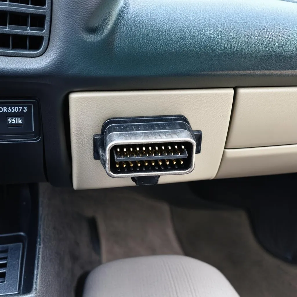 OBD 2 port location in 1996 Oldsmobile