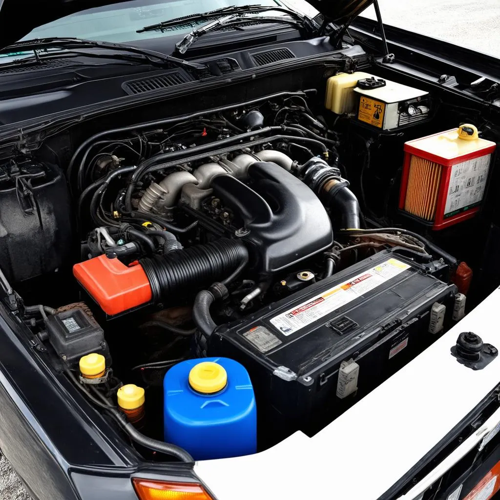 1997 Mazda B2300 Engine