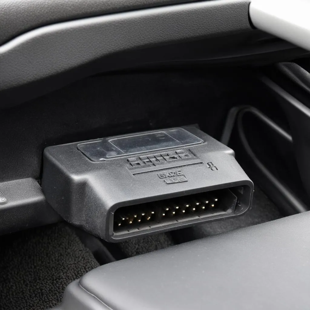 OBD port location in a 2002 Chevrolet Malibu