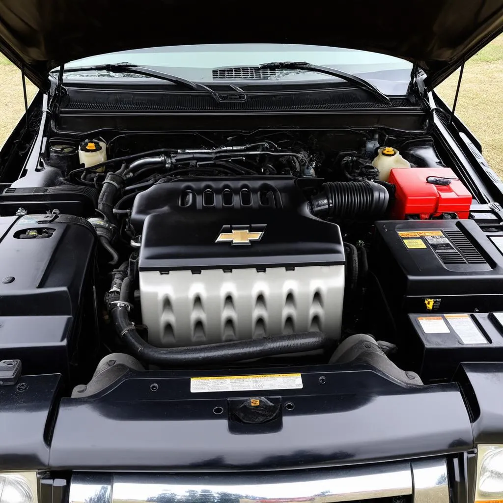 2003 Chevy Tracker Engine Bay