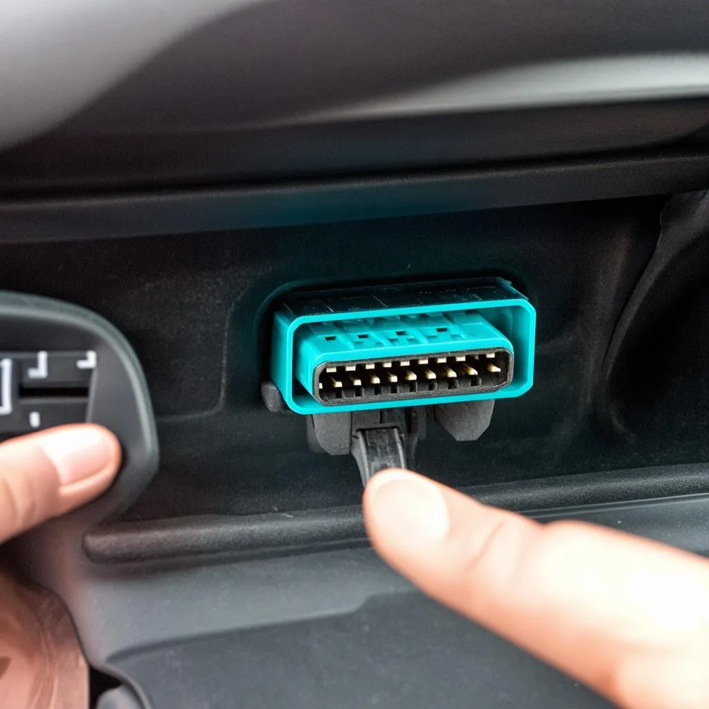 OBD port location in a 2003 Ford Focus