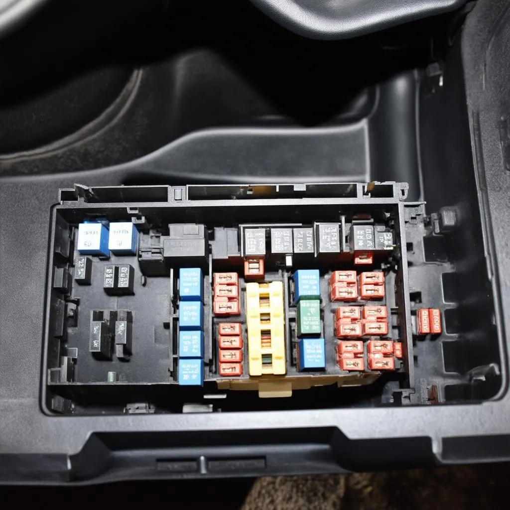 Identifying Fuses in a 2004 Acura TL 