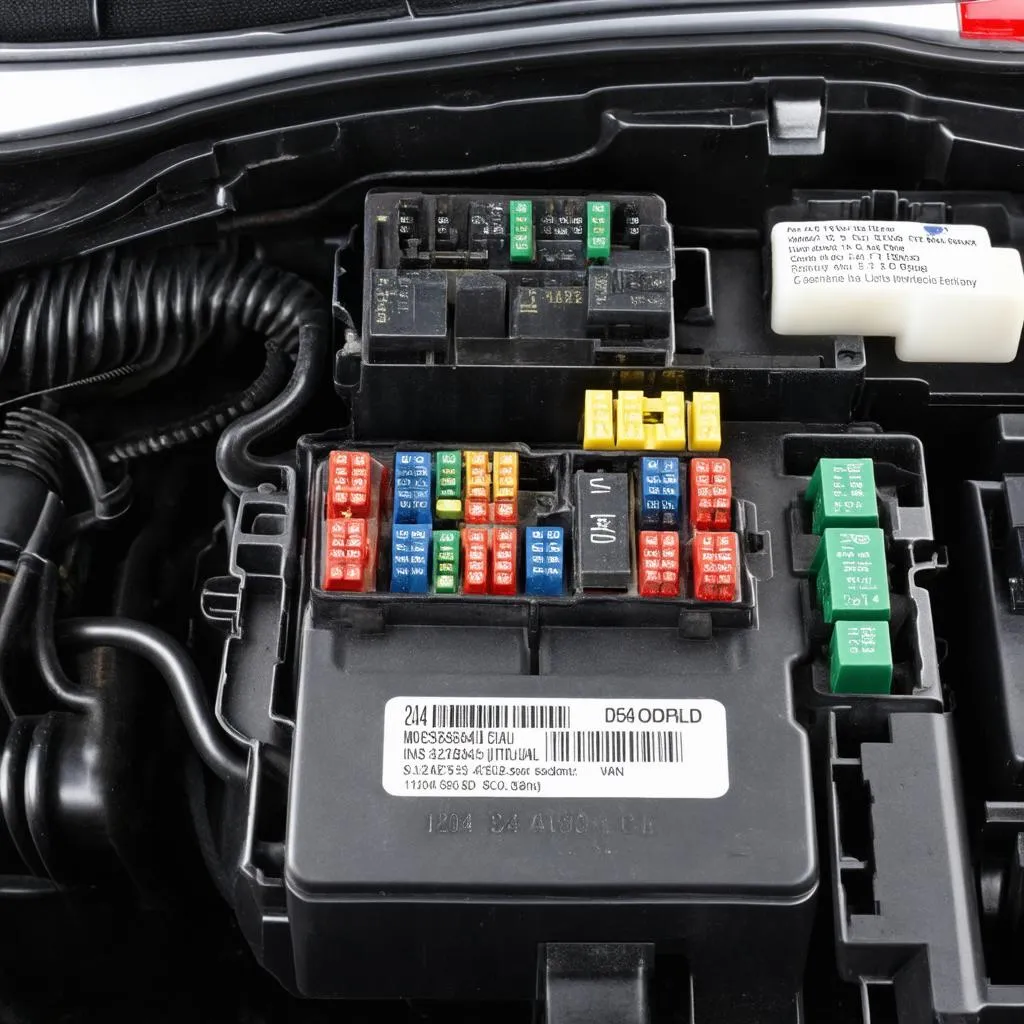 2004 Cadillac Deville OBD Fuse Location