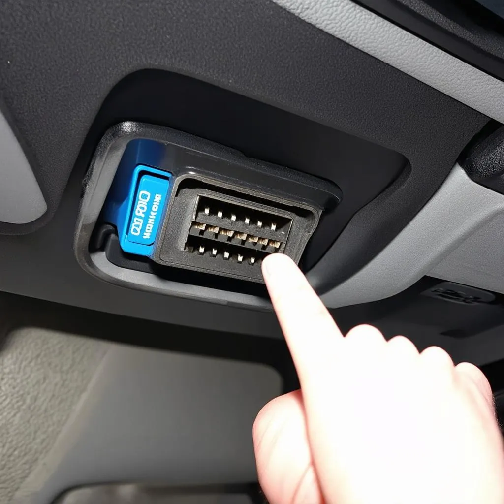 Finding the Elusive OBD Port on Your 2004 Transit Connect: A Quick Guide