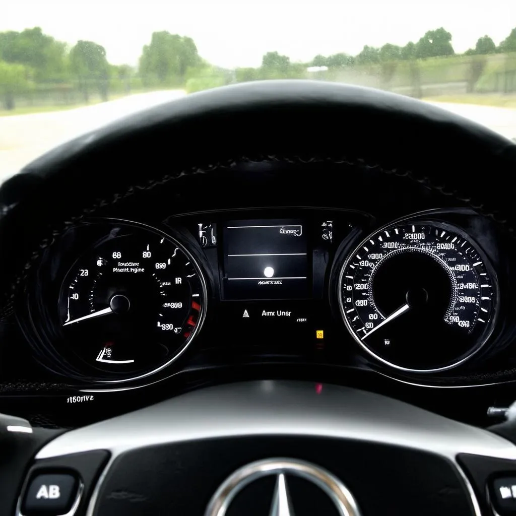 Dashboard Warning Lights on a 2005 Mercedes C240