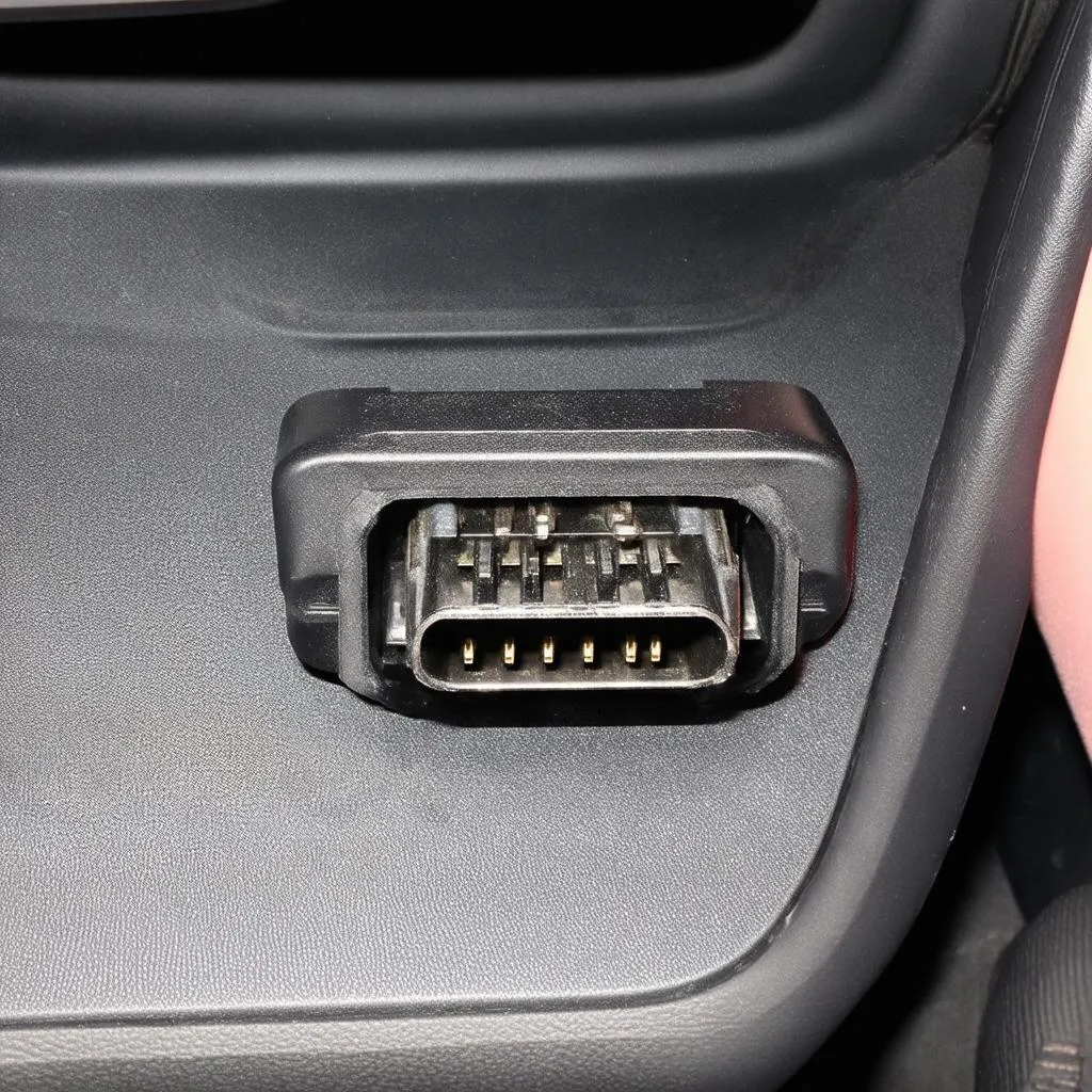 OBD port location in a 2006 Ford Focus