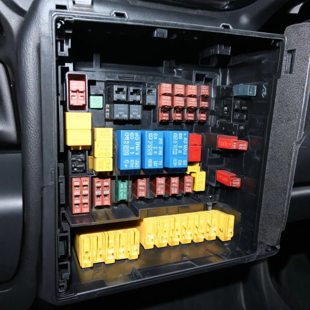 2008 Dodge Caravan Fuse Box