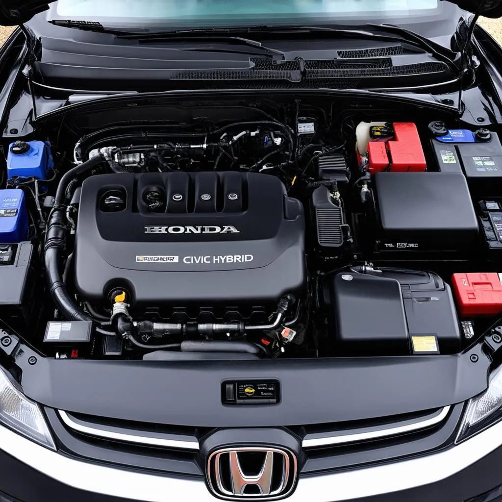 2008 Honda Civic Hybrid Engine