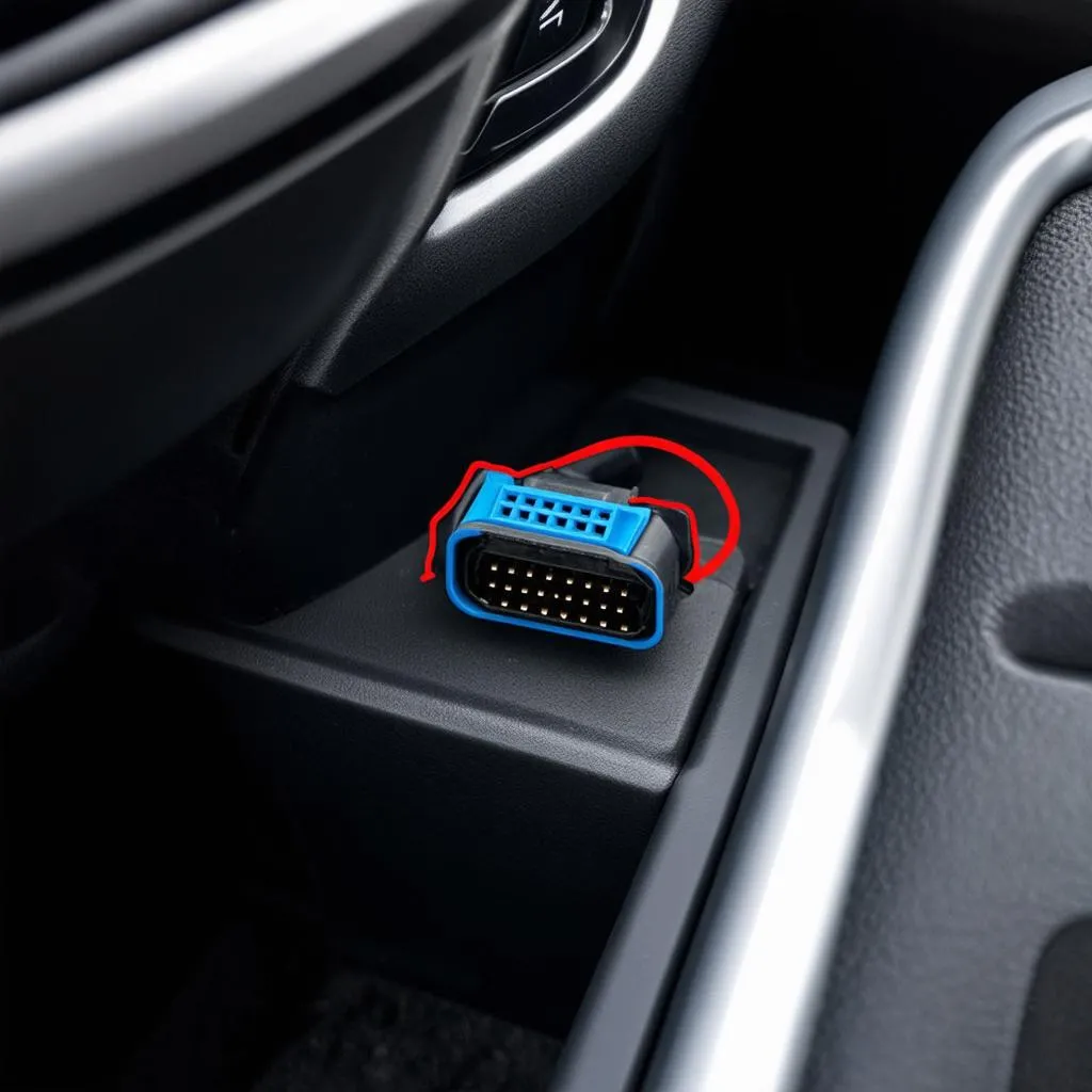 OBD Port Location in a Car