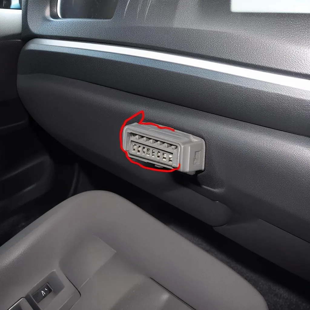 OBD Port Location in 2010 Honda Civic