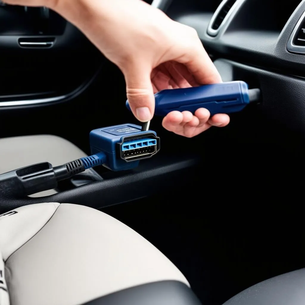 Finding the OBD Port in Your 2014 Hyundai Santa Fe: A Mechanic’s Guide