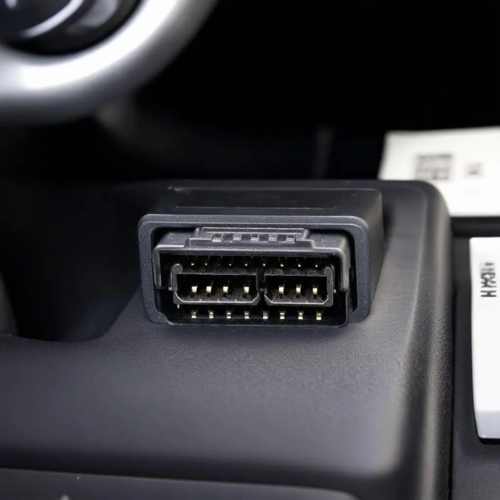 OBD2 port location