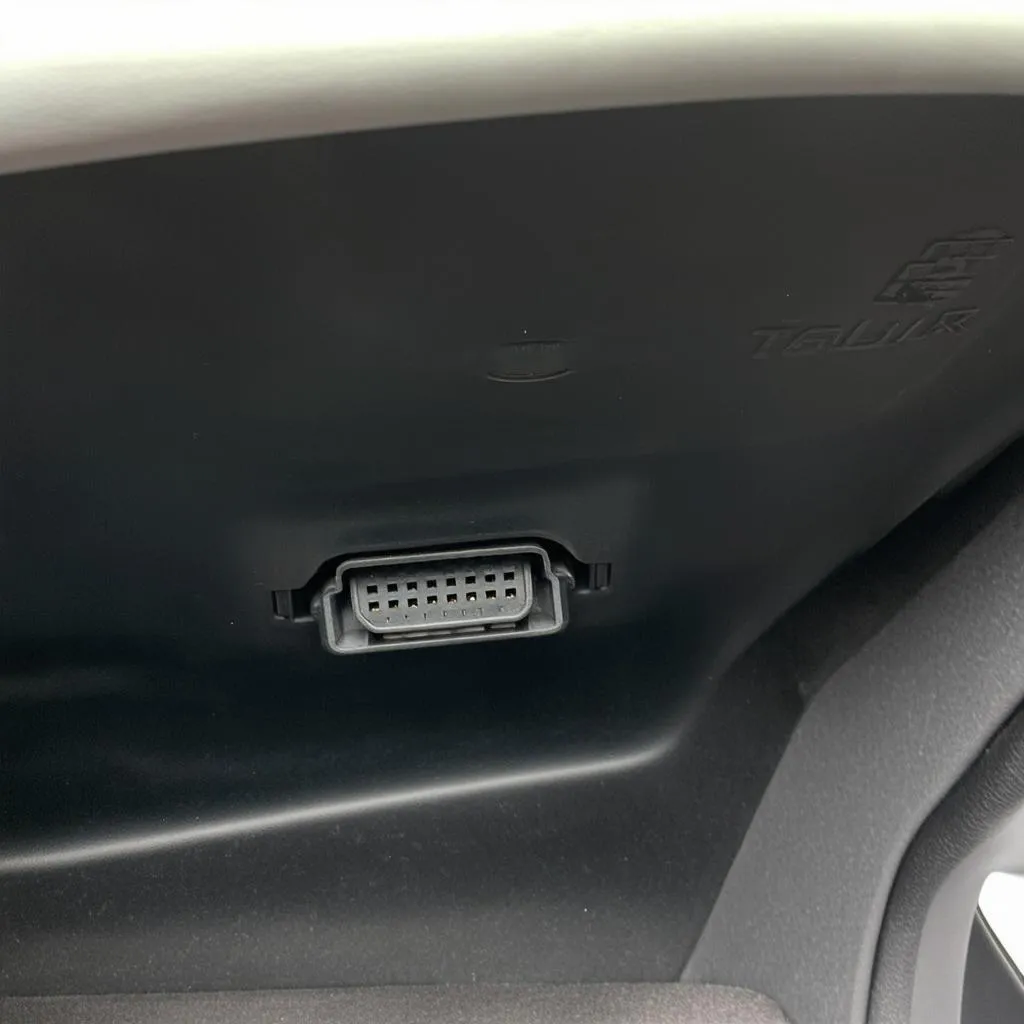 OBD Port Under Dashboard