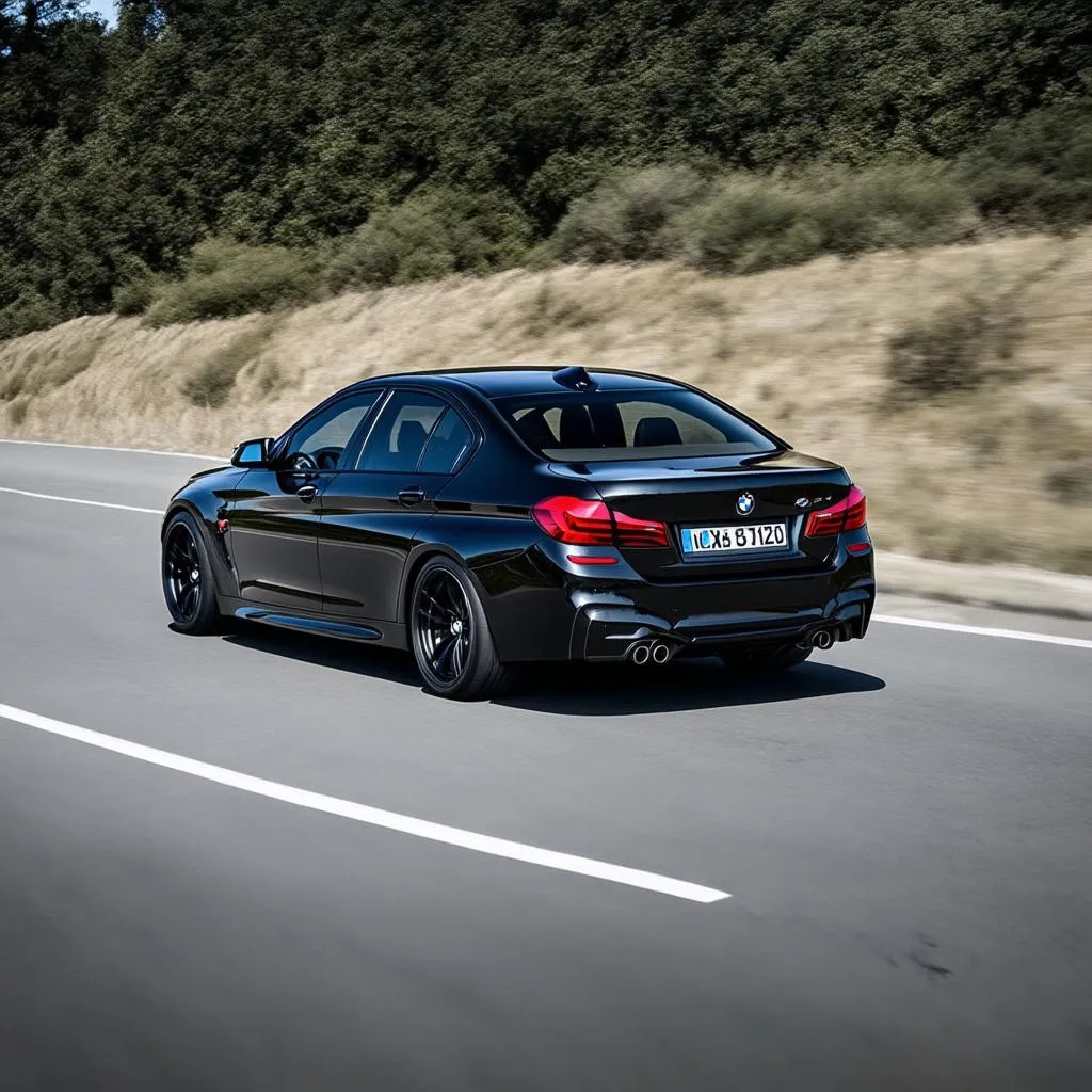 BMW F10 M5 On The Road