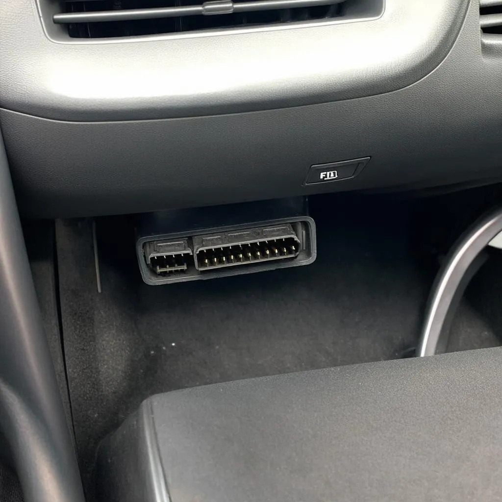 Fiat Punto OBD Port Location