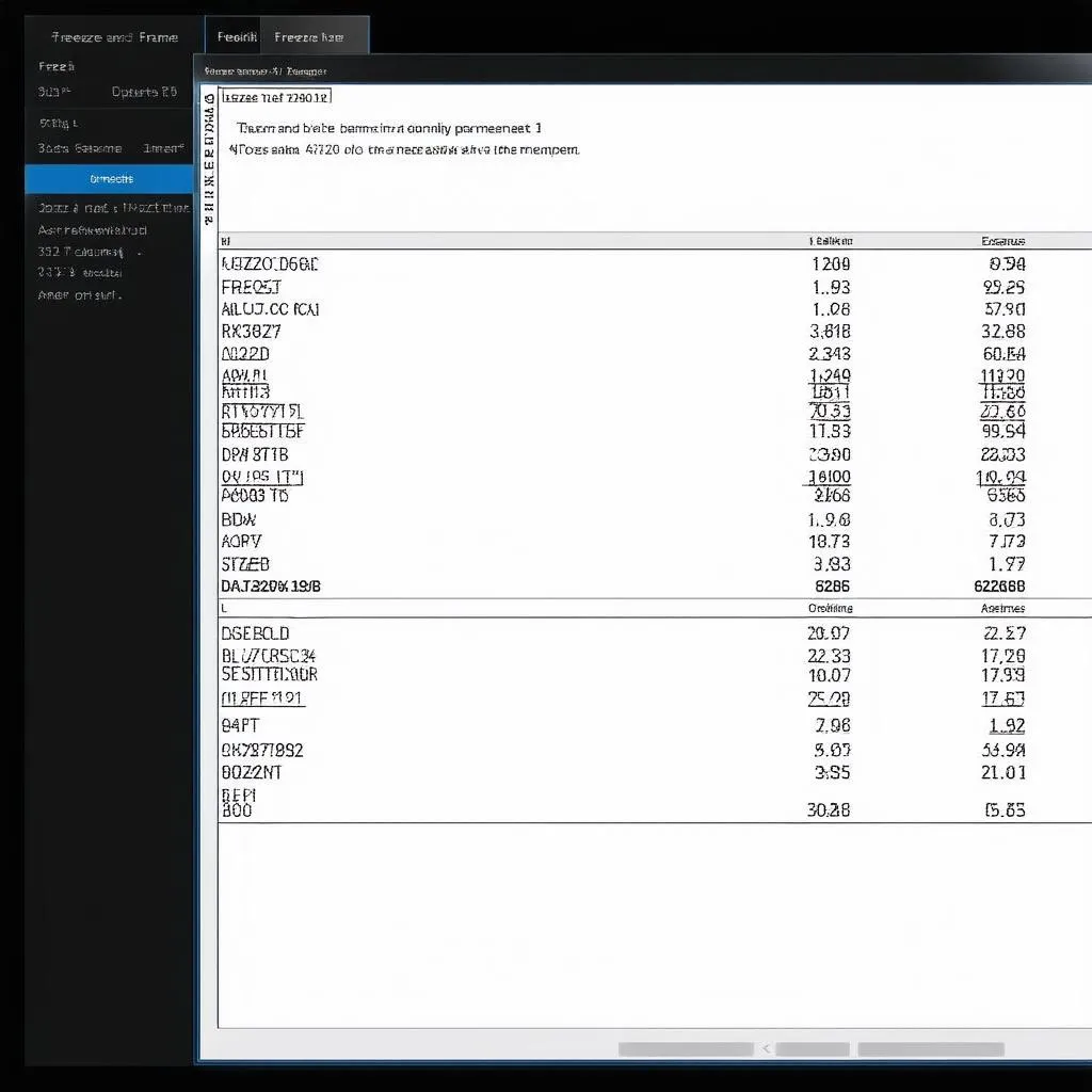 Understanding Freeze Frames: A Deep Dive into Your OBD-II System