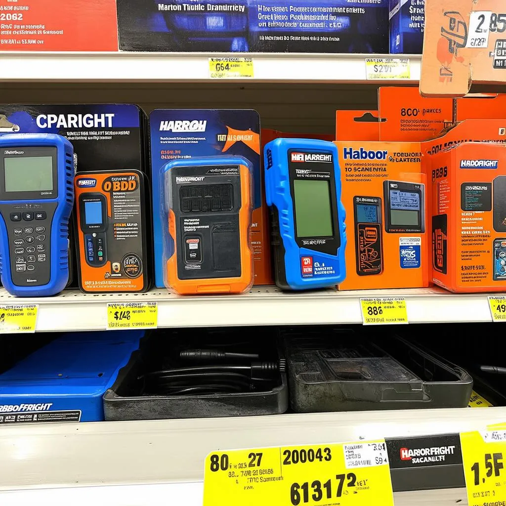 Harbor Freight OBD Scanner Lineup