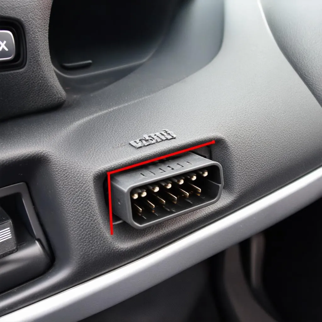 OBD II Port Location in a Car