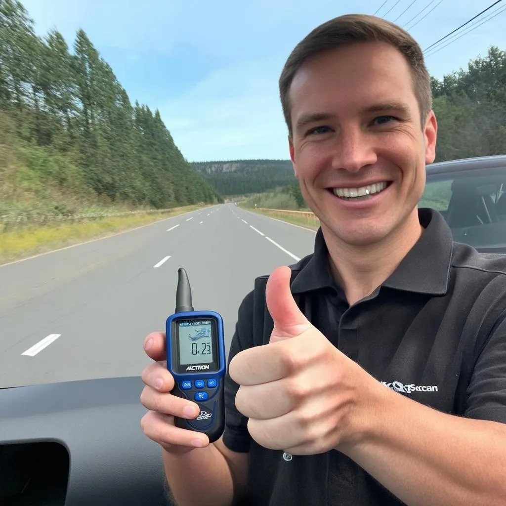 Success with Actron OBD II PocketScan CP9125