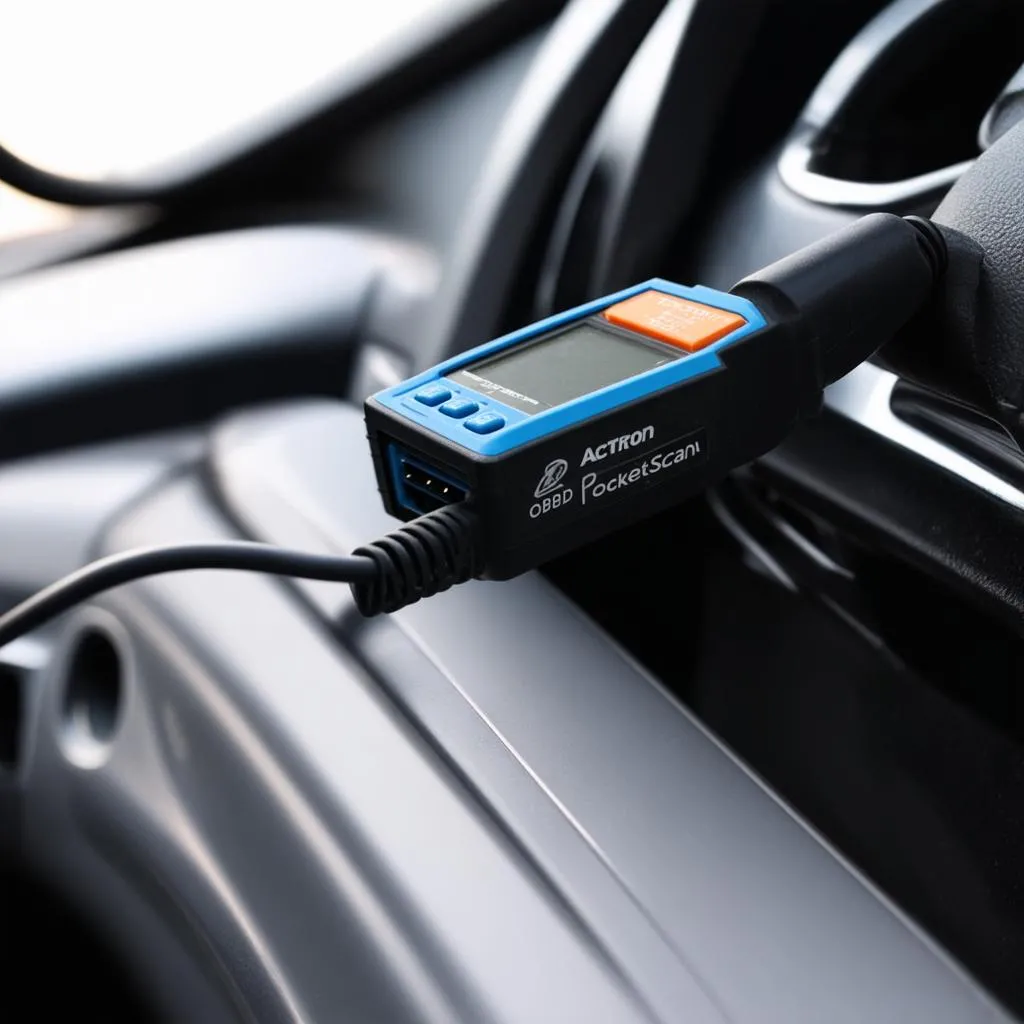 actron-obd2-pocketscan-connected-to-car