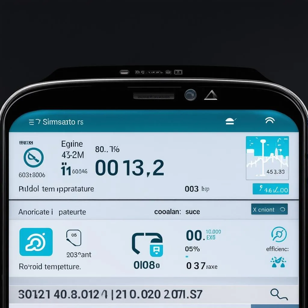 Android OBD App Interface