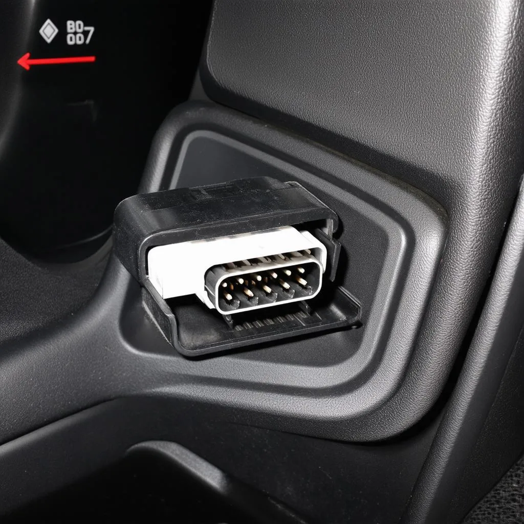 Audi B7 OBD Port Location