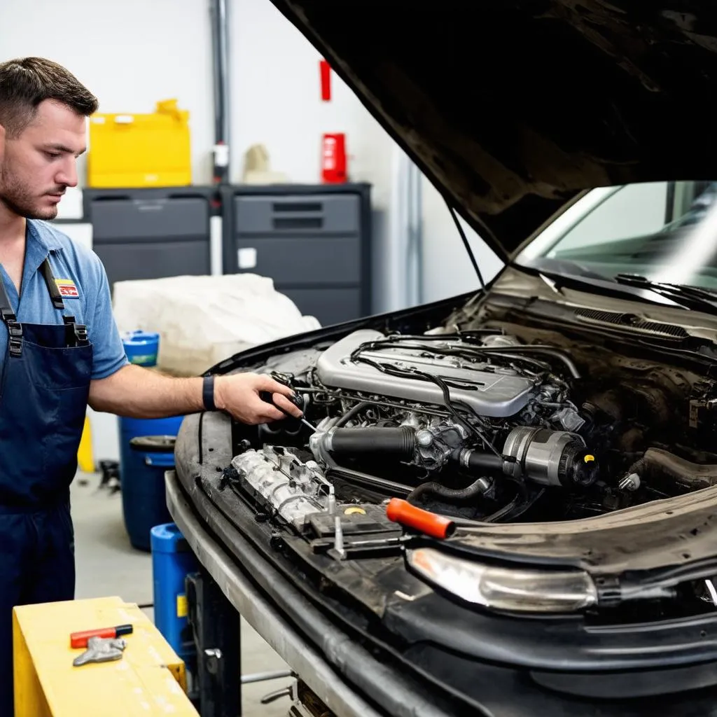 audi mechanic