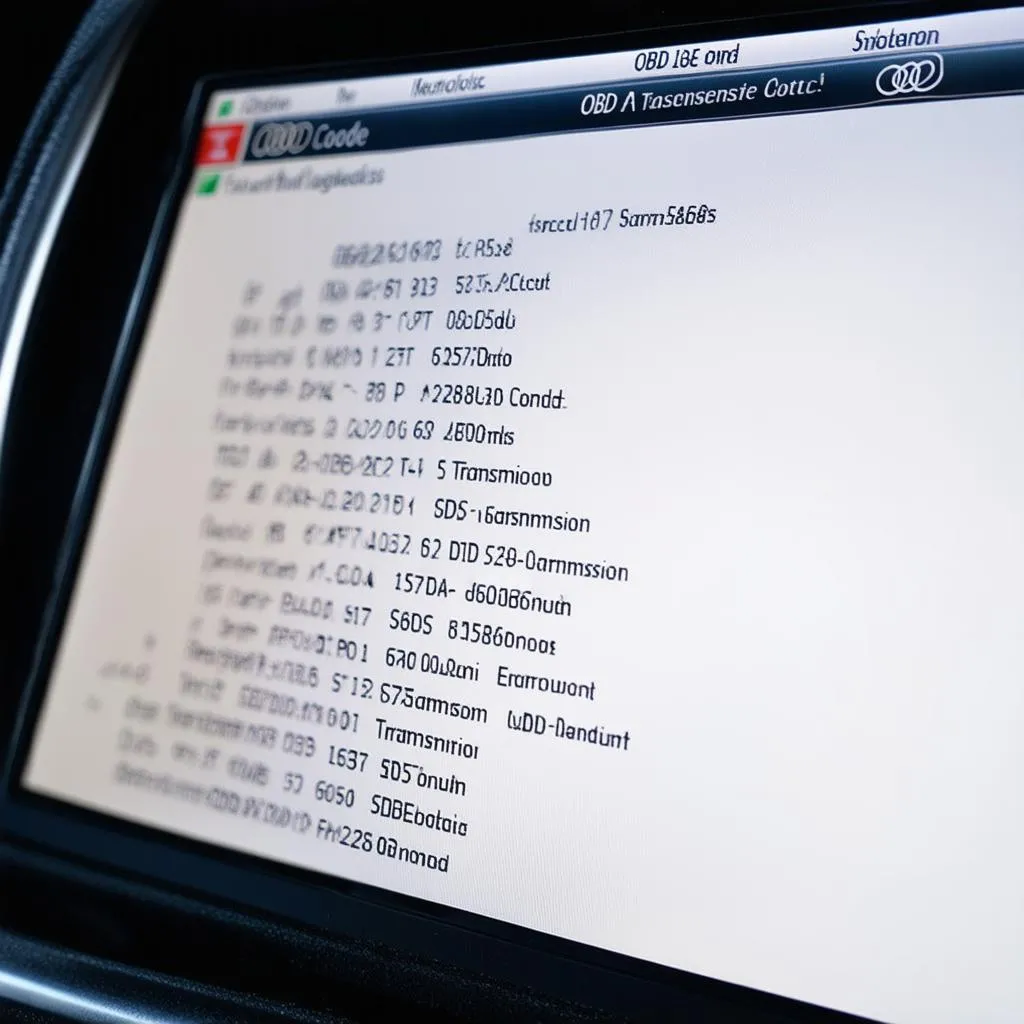 Audi OBD Codes