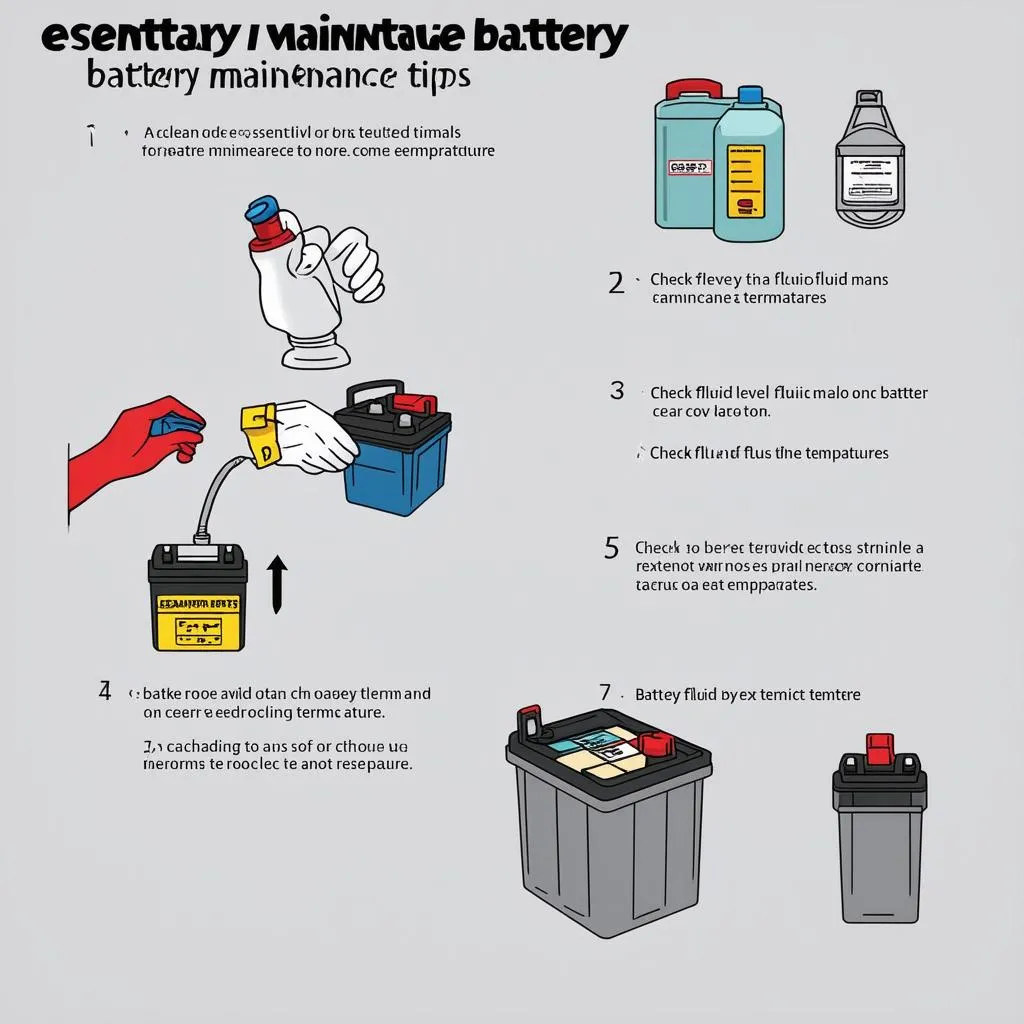 car battery maintenance tips