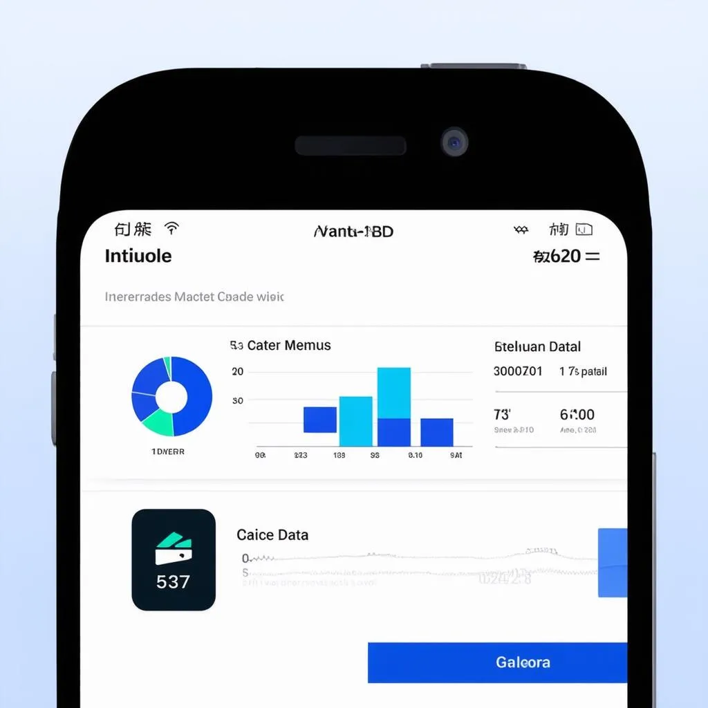 OBD App Interface on iPhone