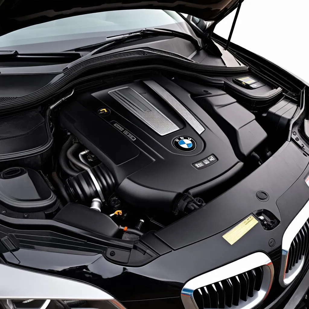 BMW 335i Engine Bay