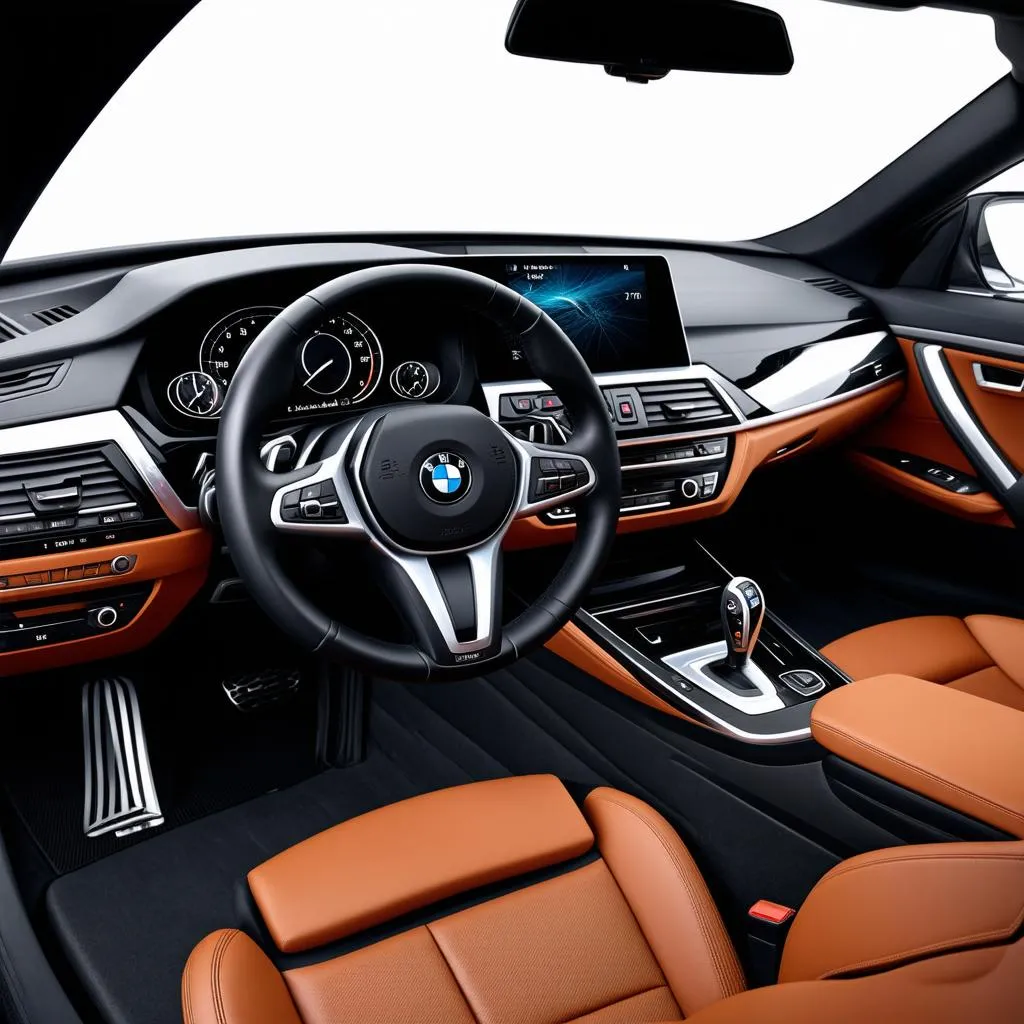 Modern BMW Dashboard