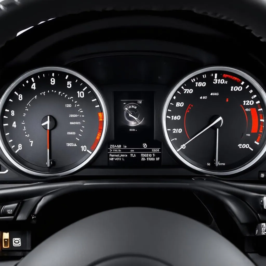 BMW E90 instrument cluster