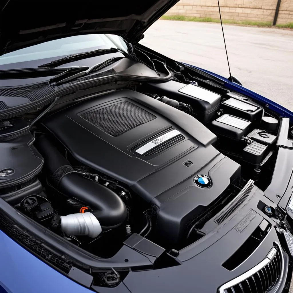 BMW E92 Engine Bay