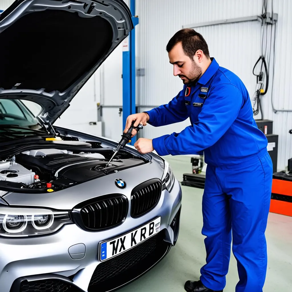 BMW engine repair