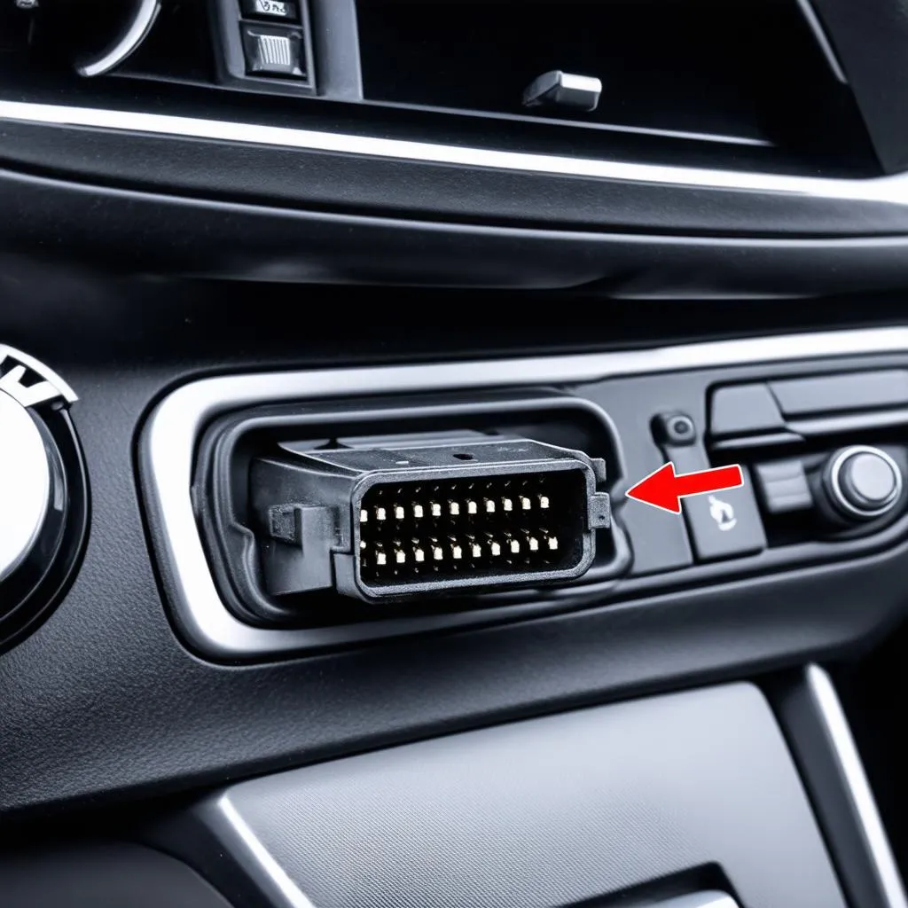 BMW F32 OBD Port Location