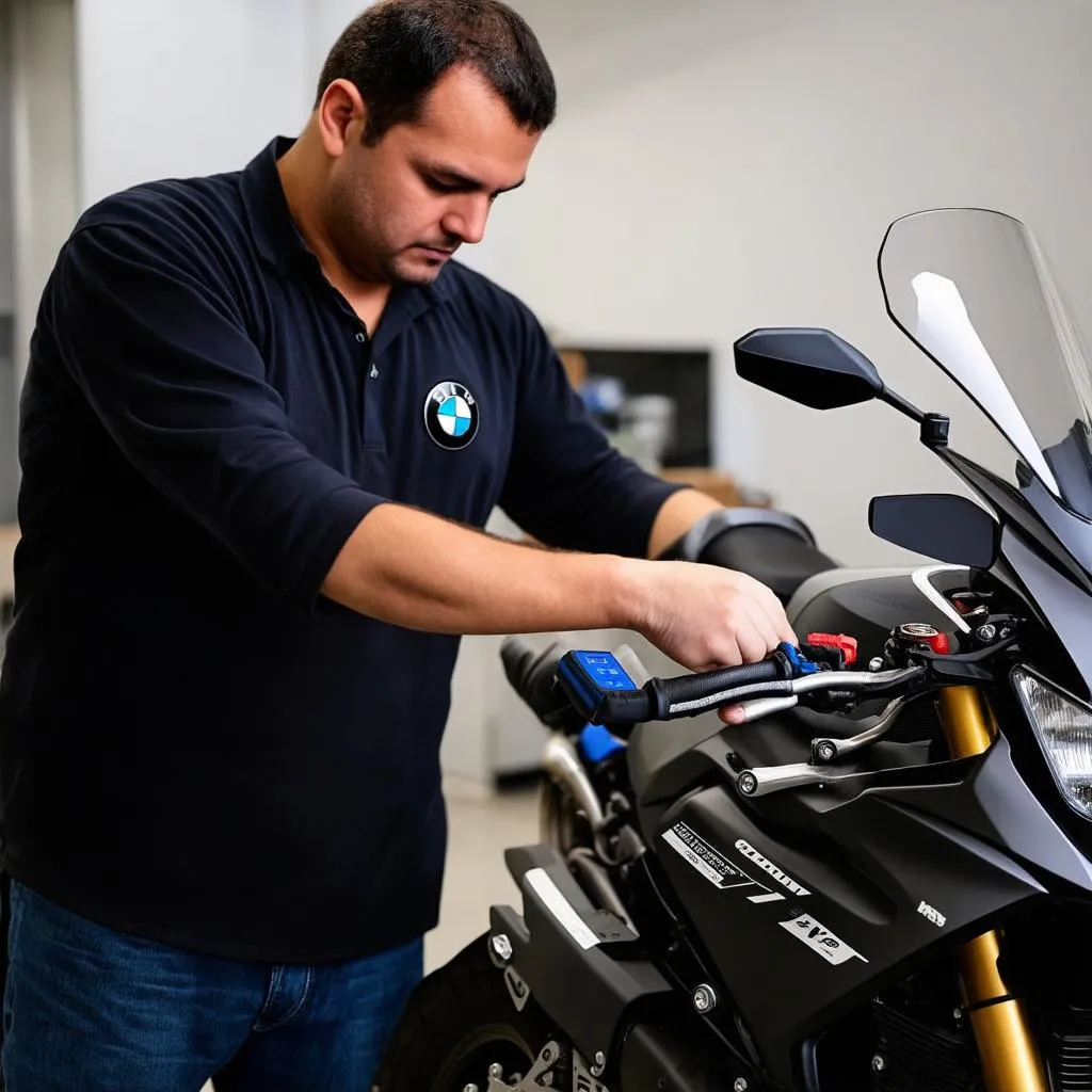 BMW Motorrad diagnostics