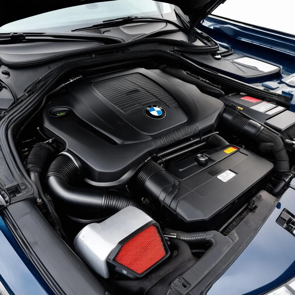 BMW X3 Engine Bay