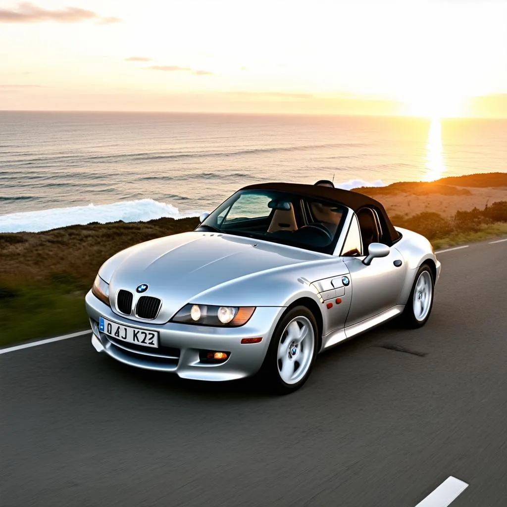 BMW Z3 on a Scenic Drive