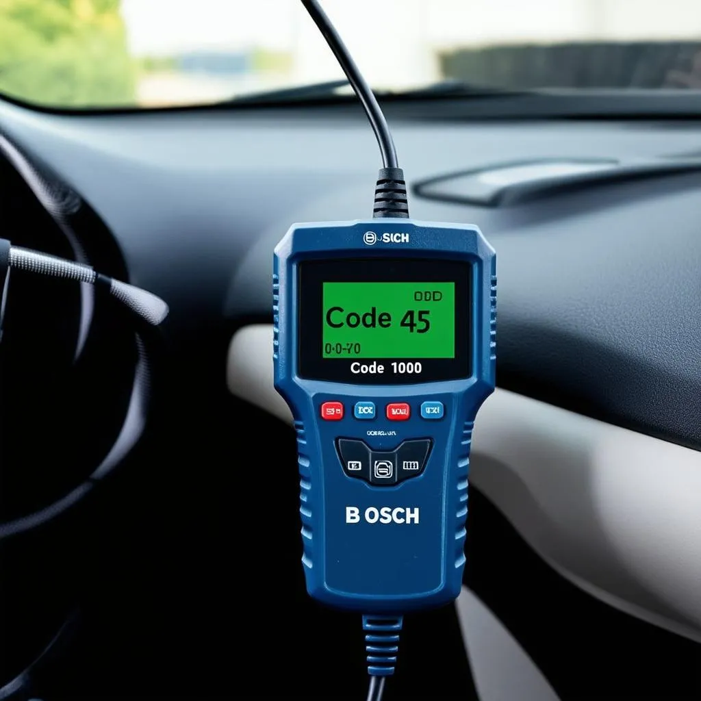 Demystifying Code 45 on Your Bosch OBD 1000 Reader: A Deep Dive into Emission Control