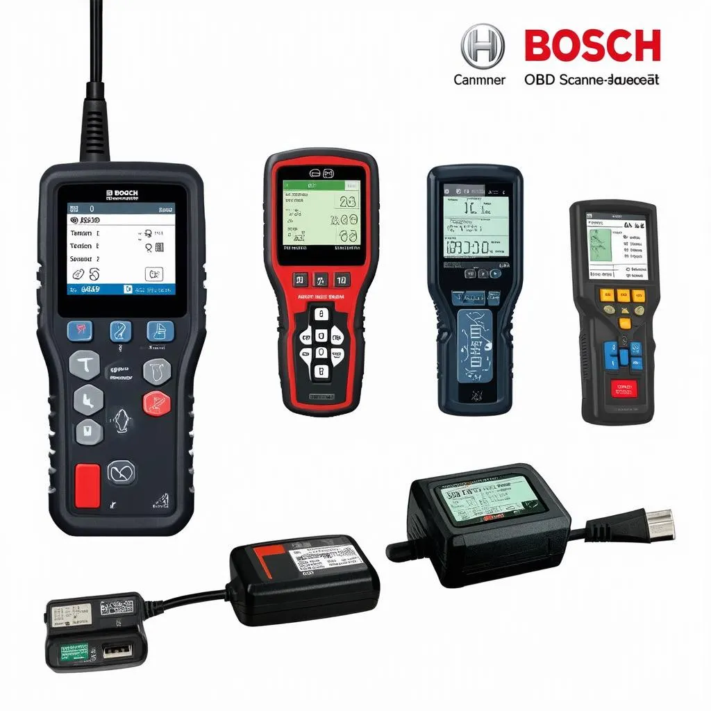 Bosch OBD scanner collection