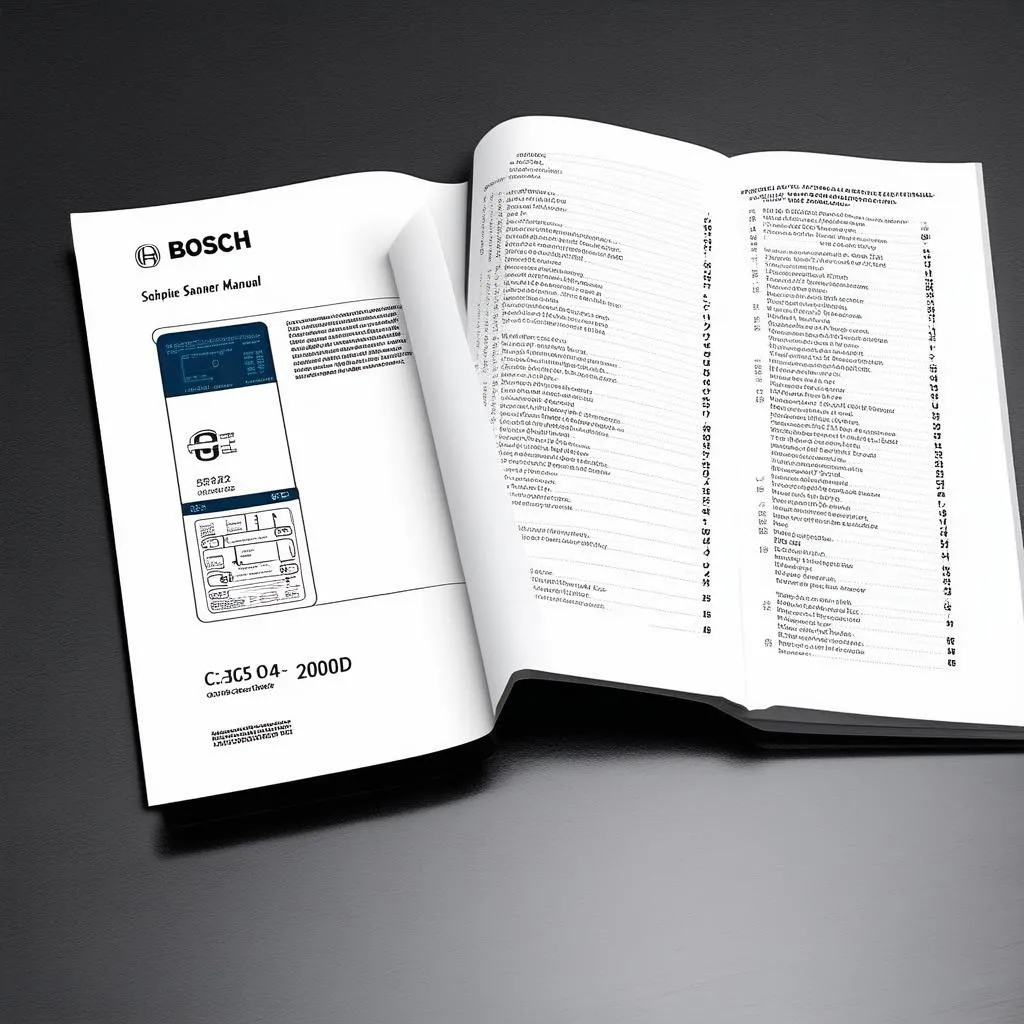 Bosch OBD Scanner Manual